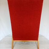 Red armchair
