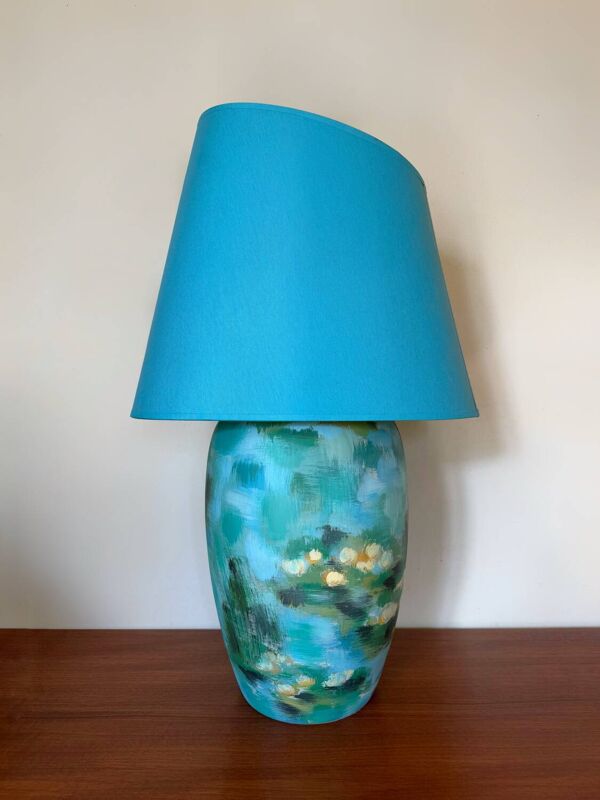 Lampe « Nymphéas » Louis Drimmer années 80