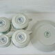 Scarlett Breakfast Set, Villeroy & Boch vitro porcelain, vintage 1967