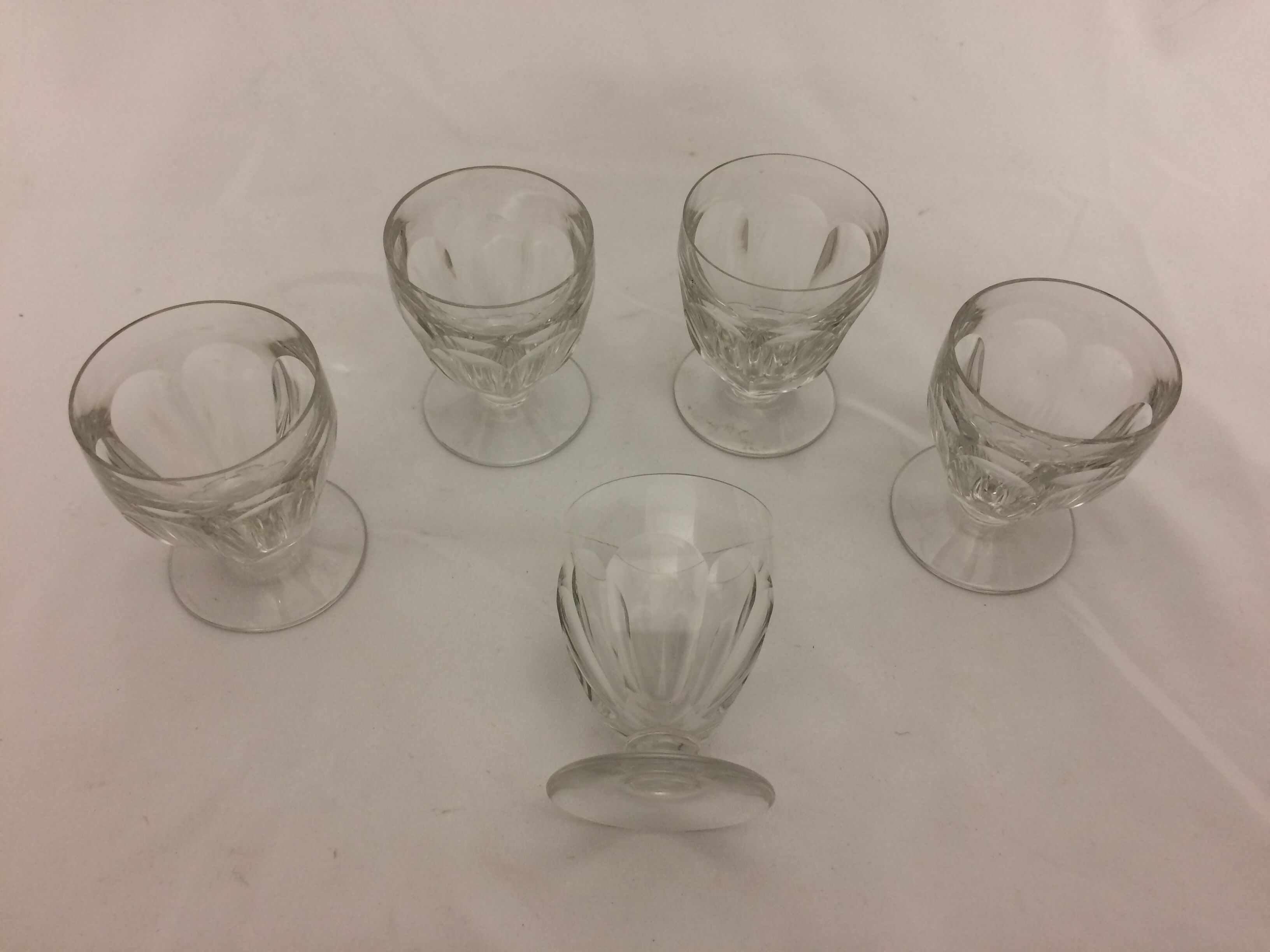 Baccarat model harcourt aperitif glasses