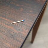 Table en palissandre, design danois, années 1960, designer : Poul Hundevad & Kai Winding