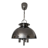 Space Age chrome design chandelier from the 70s
