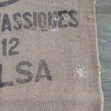 Alsatian burlap bag