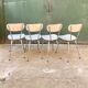 Set of 4 chairs in formica
