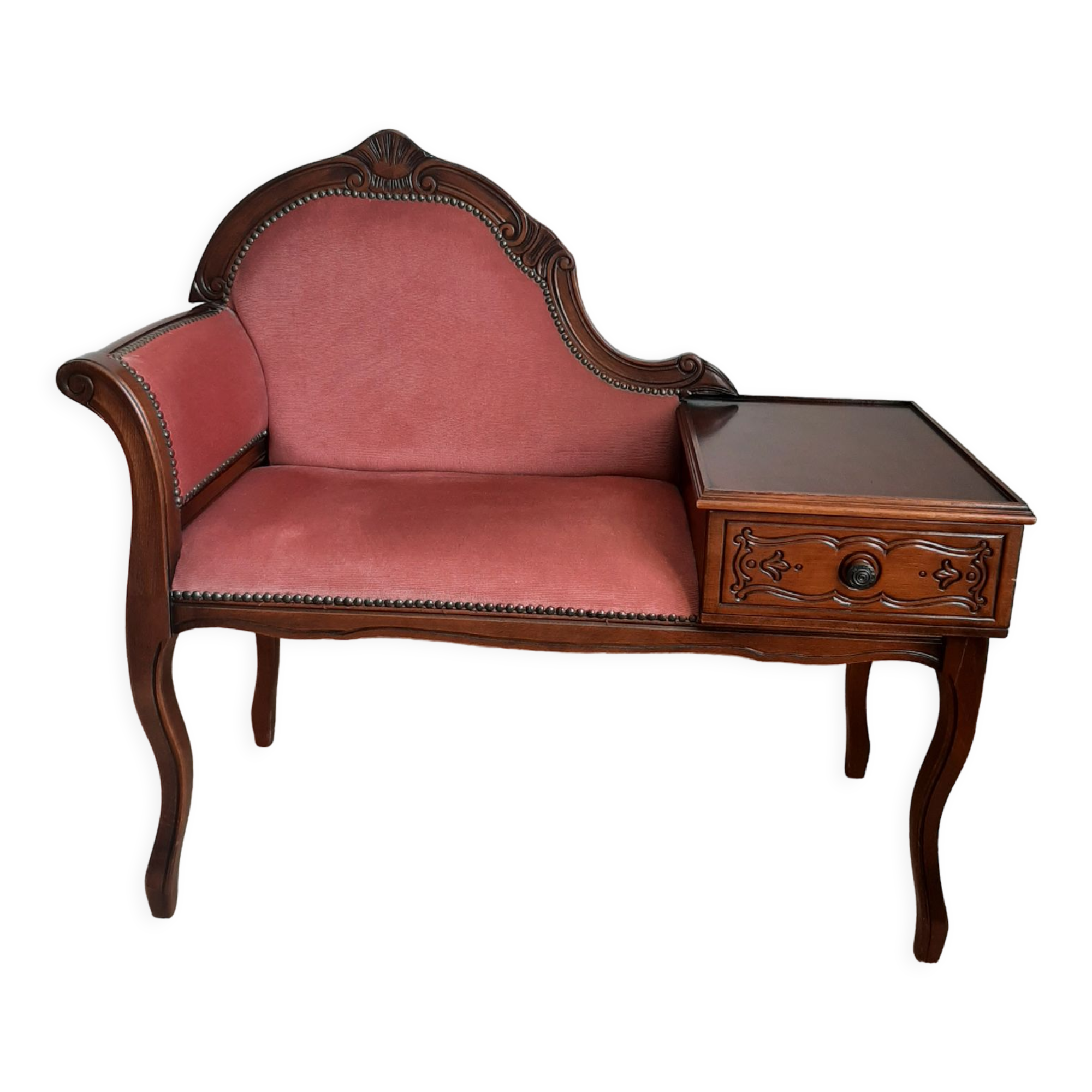 Armchair entrance furniture - loveseat- louis xv style