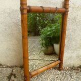 Vintage "bamboo" mirror