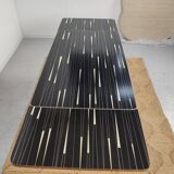 Adjustable vintage table with formica extension cords