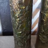 Shell casing vases