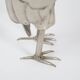 Brutalist sculpture decorative owl folk art