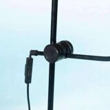 1970s minimalist floor lamp, adjustable reading lamp