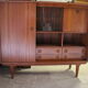 Meuble bar scandinave en teck