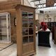 Oak display cabinet from the early 20th century.