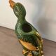 Vintage duck-shaped zoomorphic jug