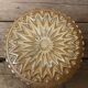 Wall ceiling round glass transparent