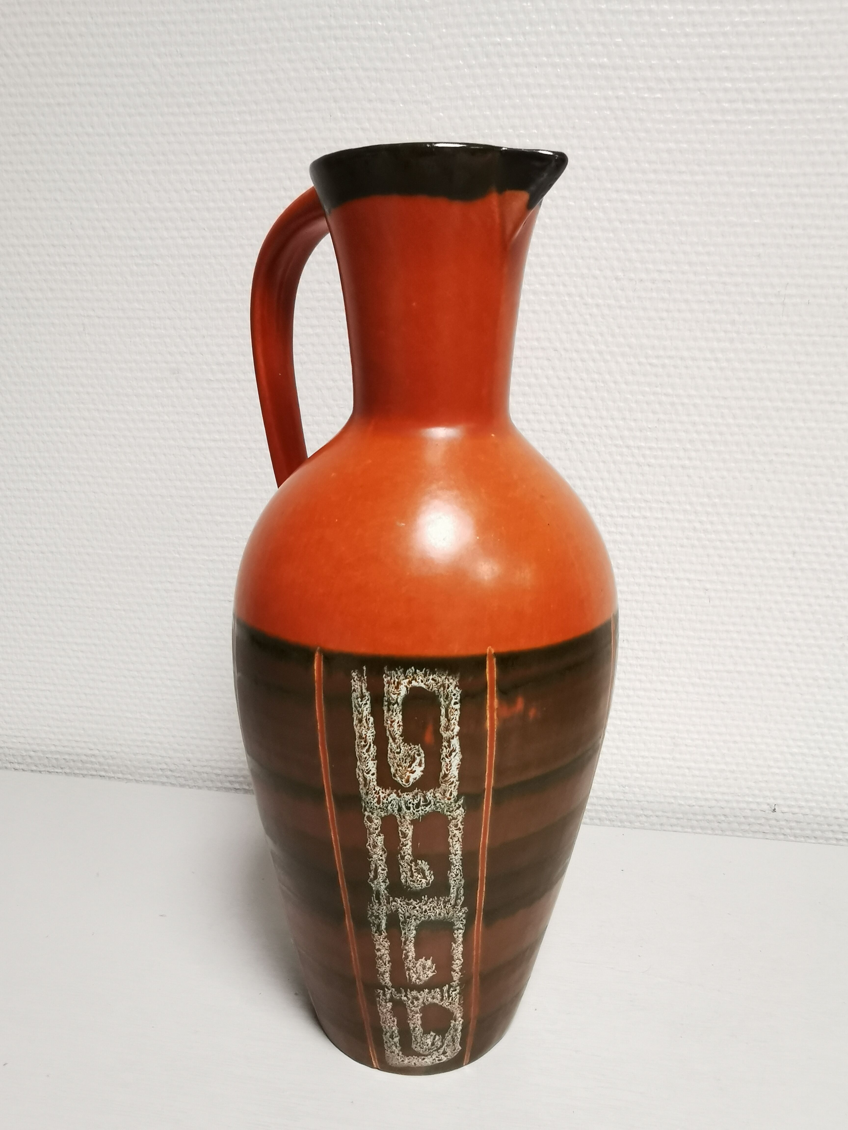 West Germany keramik pitcher 50/60