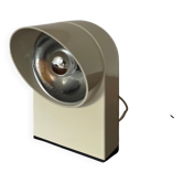 Vintage Italian Space Age "Oliver" White Table Lamp by Paolo Piva for Lumenform