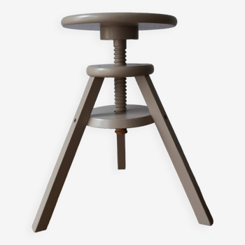 Wooden architect stool