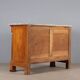 Antique Empire walnut and marble commode, 19th century.