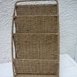 Magazine rack Wicker woven