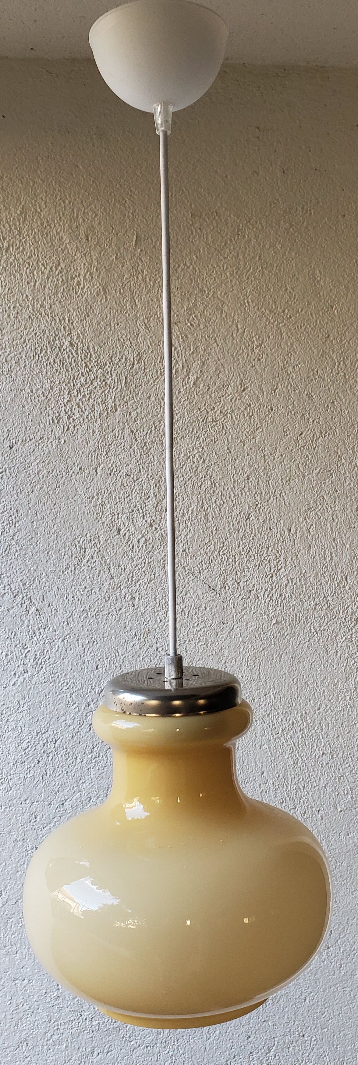 70's glass suspension