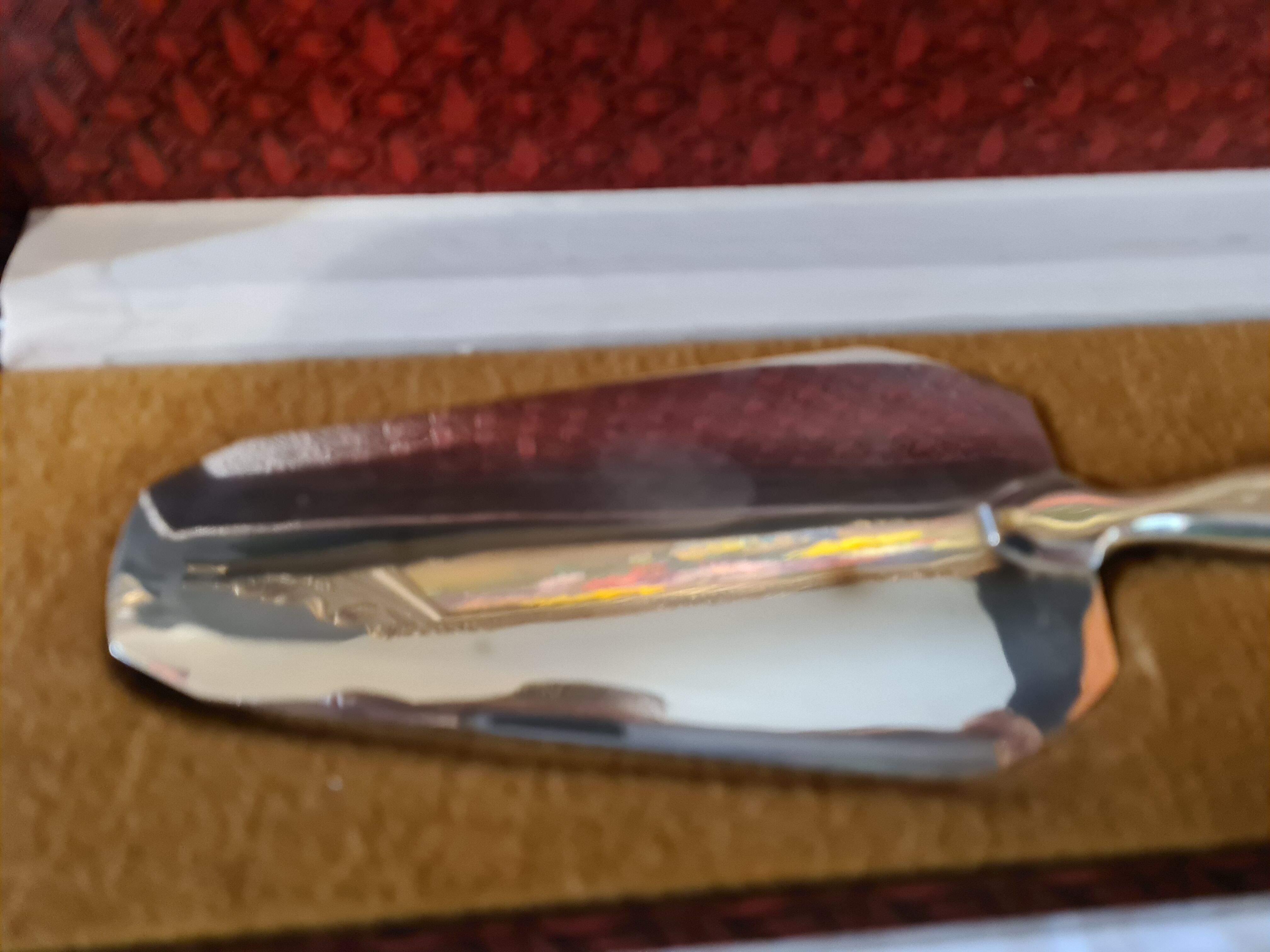 Pelle à servir en métal argent