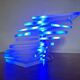 Lampe de table en lucite postmoderne rare Ikea, Suède, années 1980