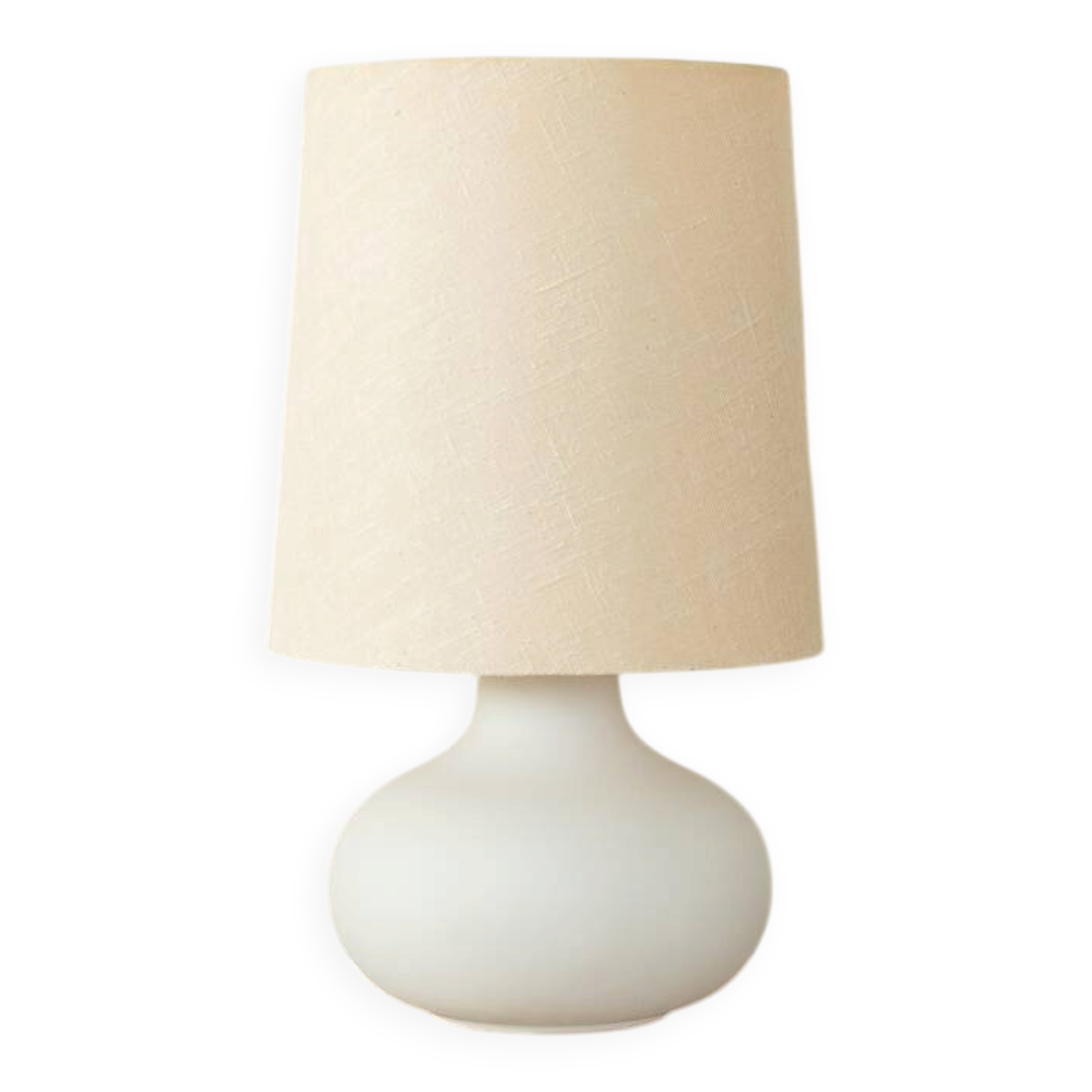 1970s table lamp, Heinz Josef Ohm, Glashütte Limburg, vintage