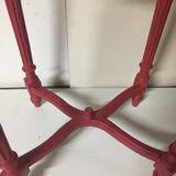 Gueridon rouge