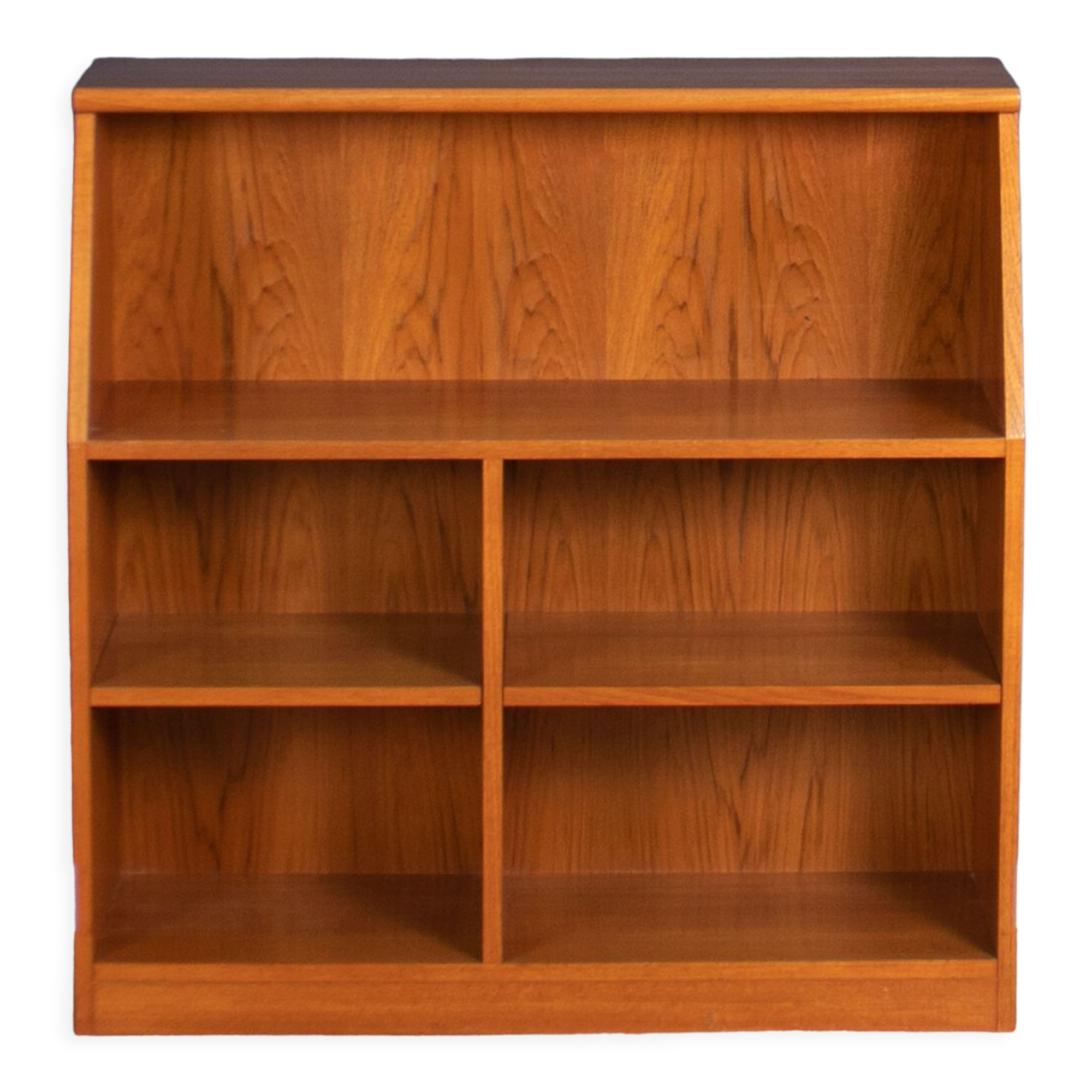 Retro teak 1960s g plan bookcase storage cabinet