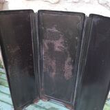Art-deco sheet metal firewall screen