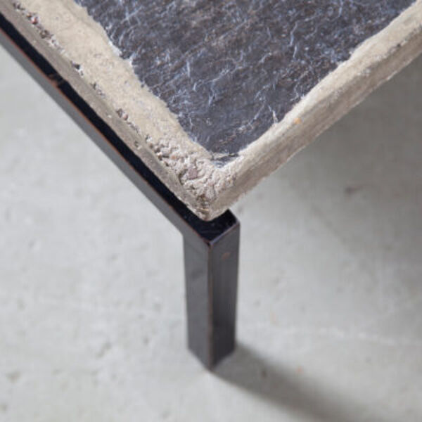 Table basse carrée en béton Paul Kingma
