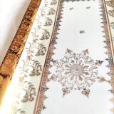 Rectangular porcelain cake dish B and C / Limoges