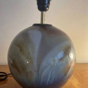 Pied de lampe en céramique artisanale