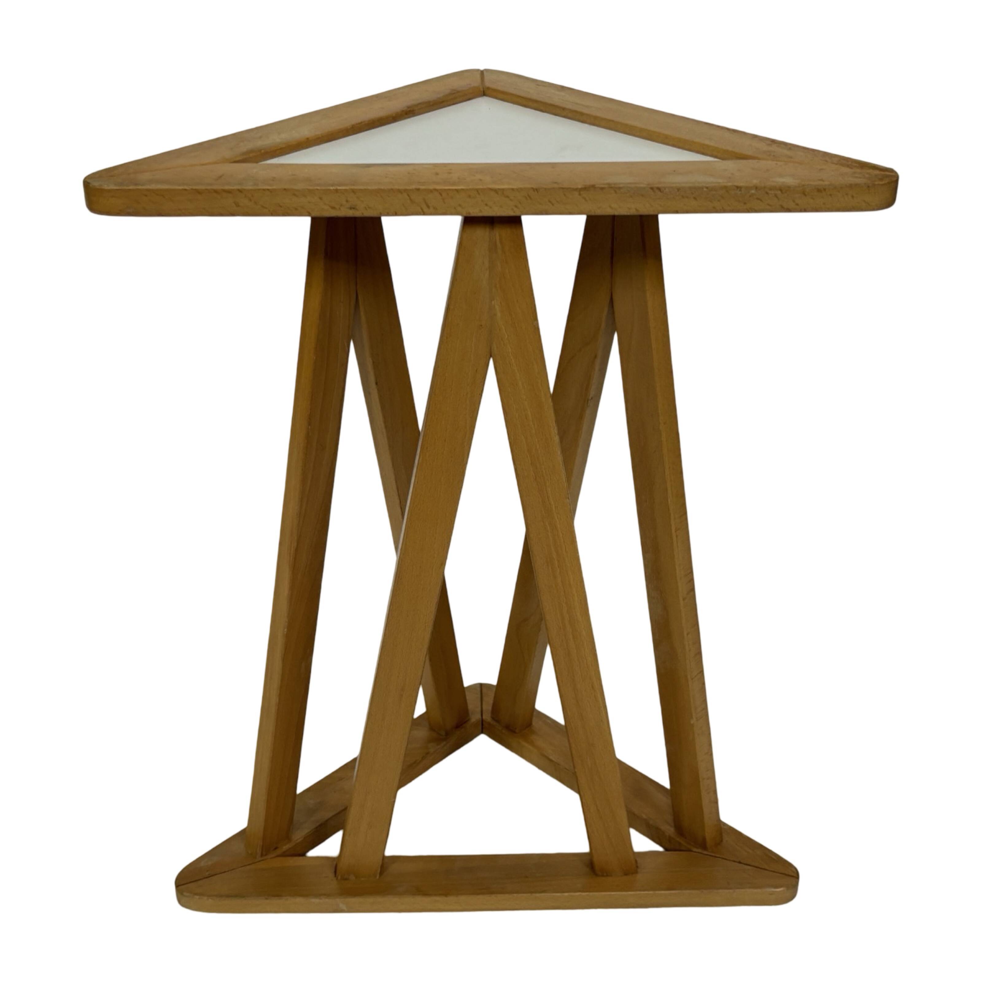 Vintage Side Table Standard 1960s Unique Design