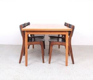 Extendable dining table by AR Møbler, 1960s