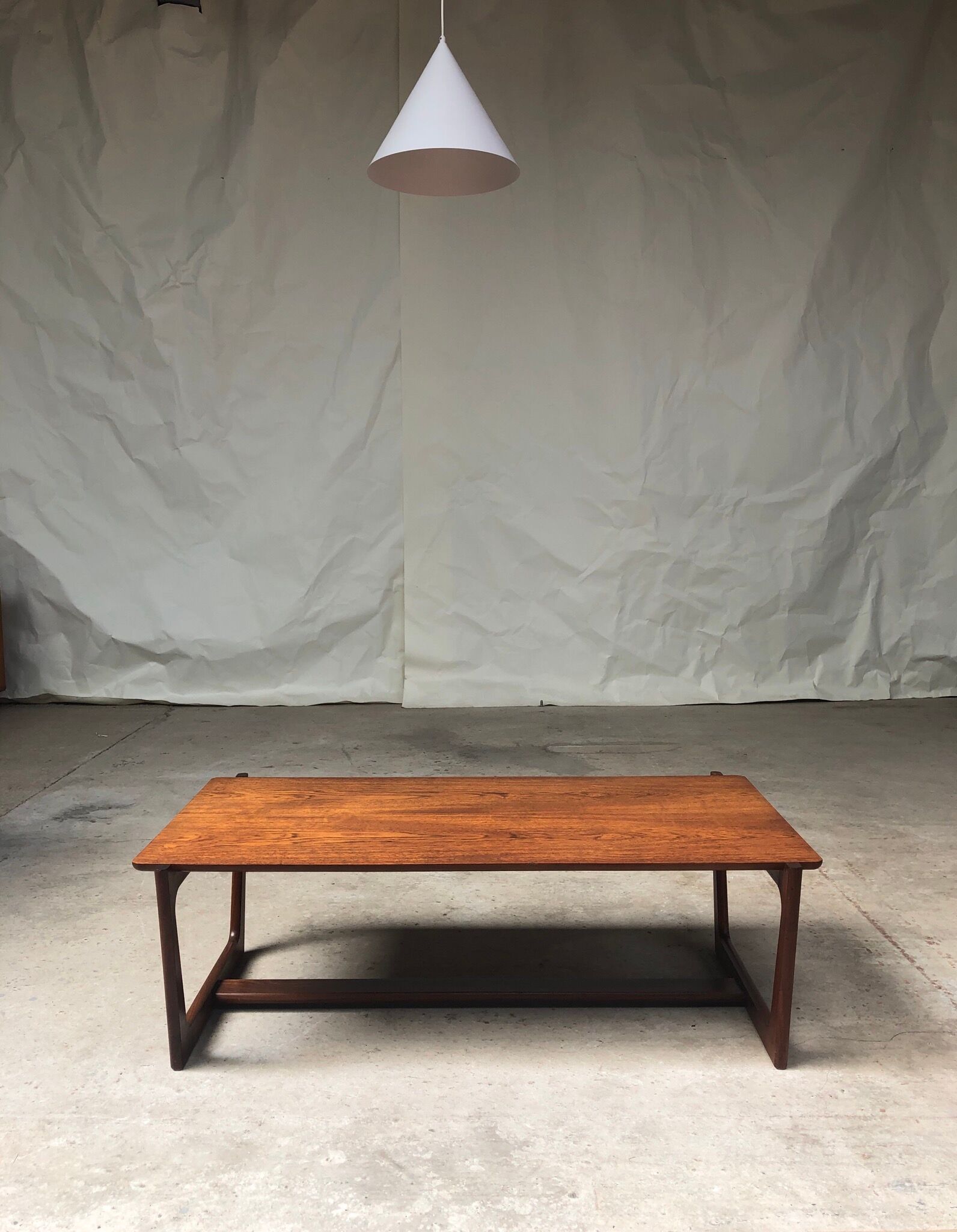 Vintage mid century  teak coffee table