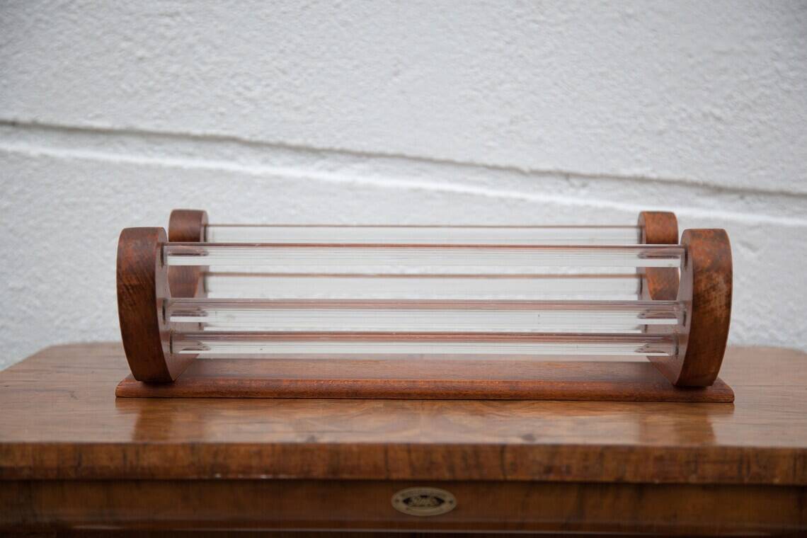 Art deco wooden cup, art deco tray, fruit bowl, decorative tray, centerpiece, kitchen