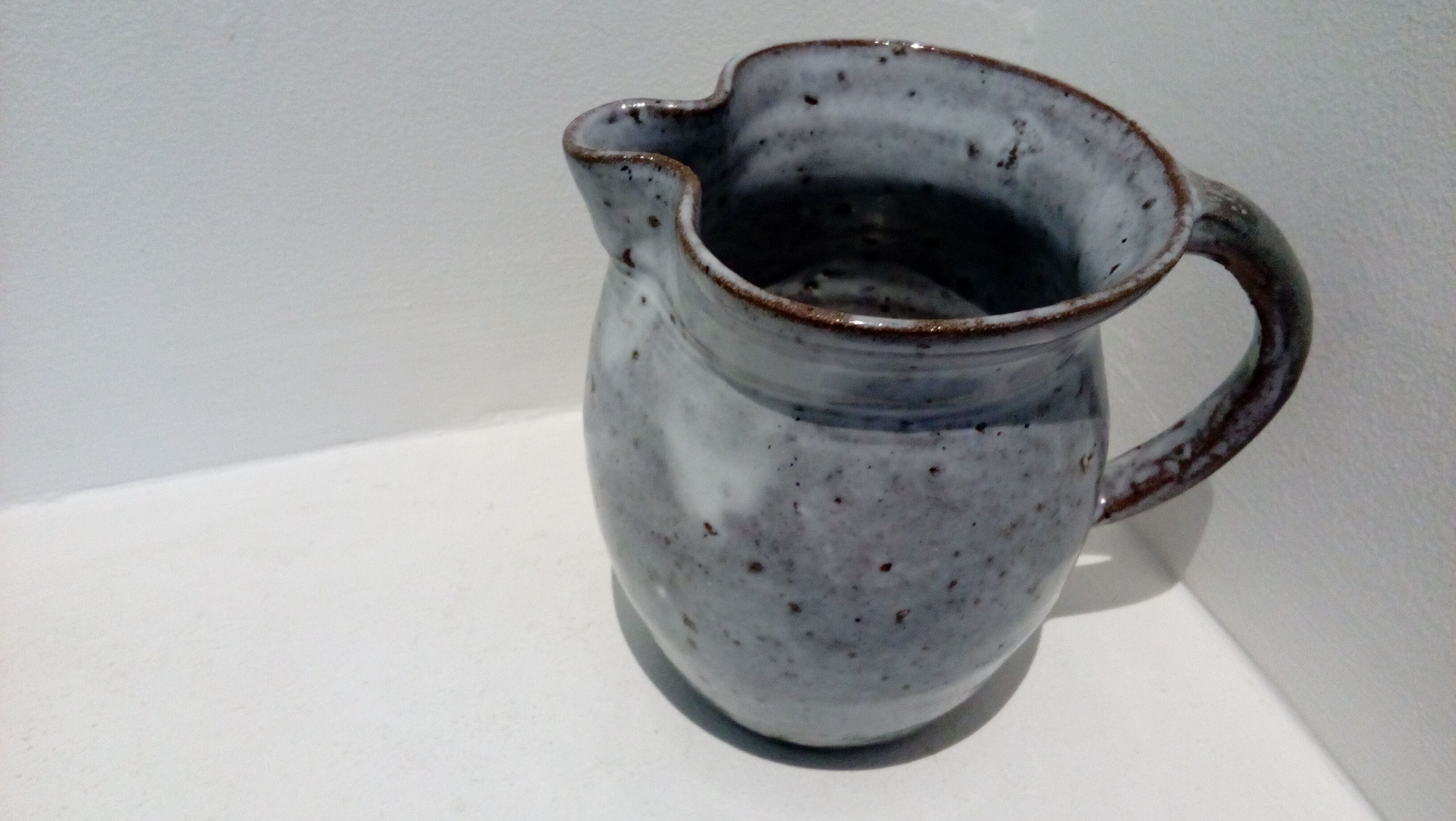 Sandstone cups and milk jar