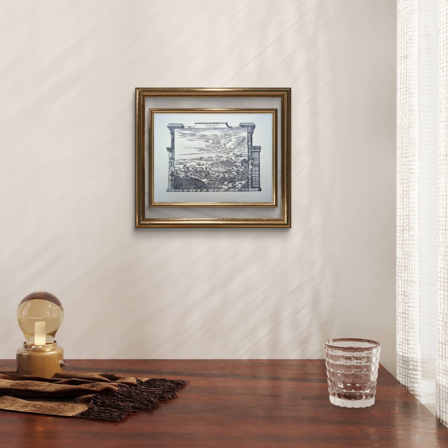 Printed in 1970, Marseille, Bouches-du-Rhône. Original vintage.