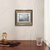 Printed in 1970, Marseille, Bouches-du-Rhône. Original vintage.