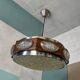 Vintage space age UFO chandelier / 1970s suspension