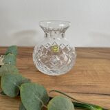 Crystal round vase