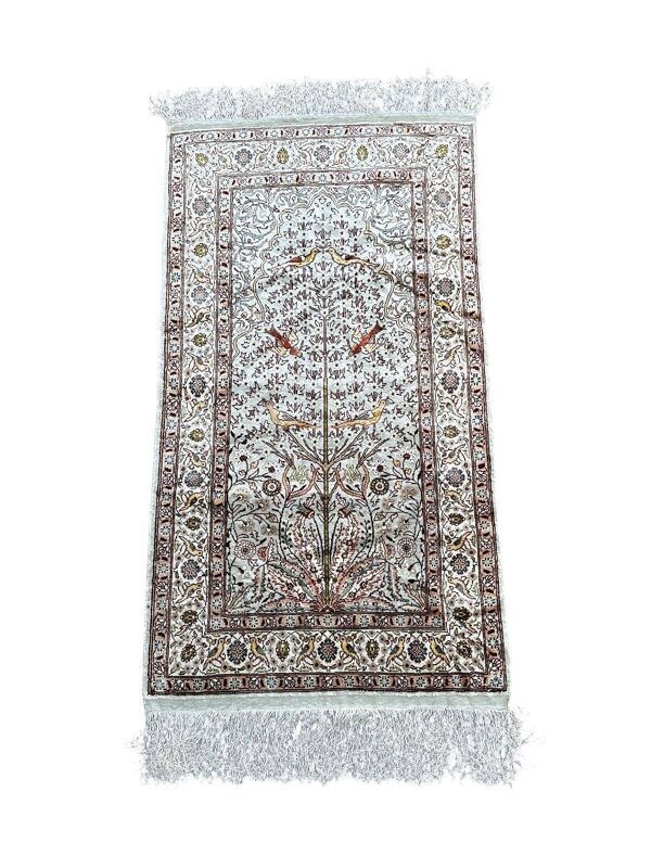 Tapis Kayseri pure soie 60cm x 120cm