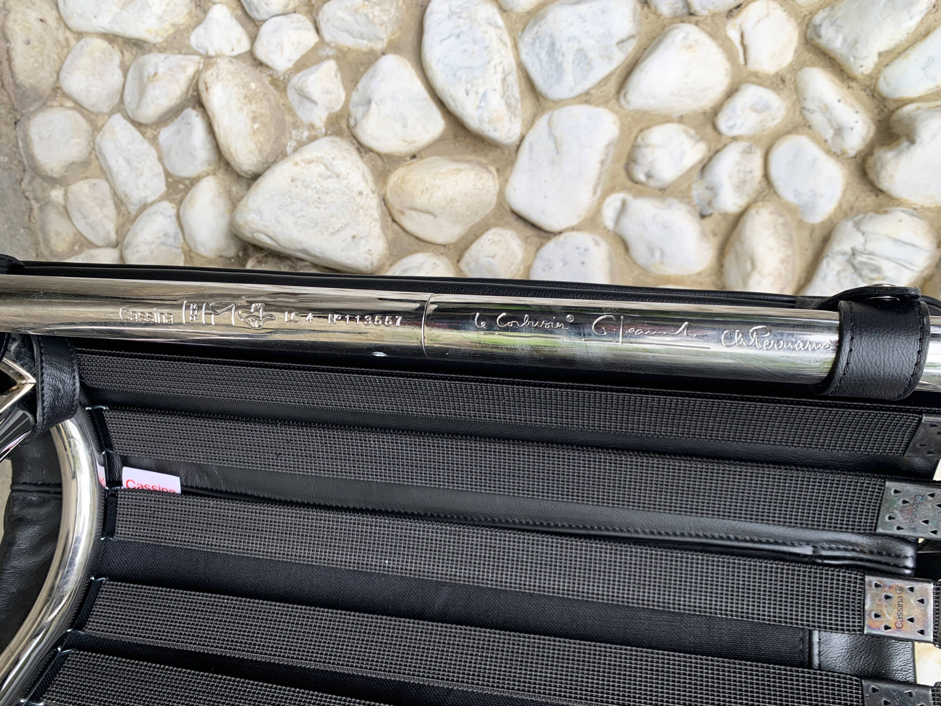 Chaise longue LC4 cassina by  Le Corbusier