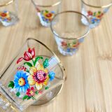 Vintage shot glass 60's