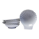 Set of 6 shell-shaped bowls in Limoges porcelain by Philippe Deshoulières.