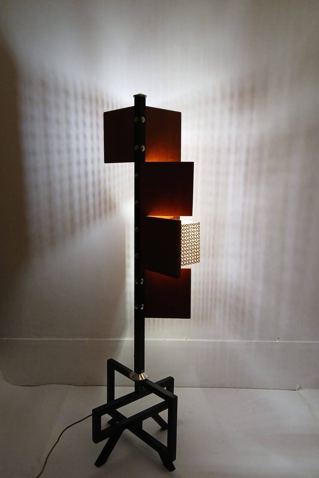 Rare modernist vintage floor lamp