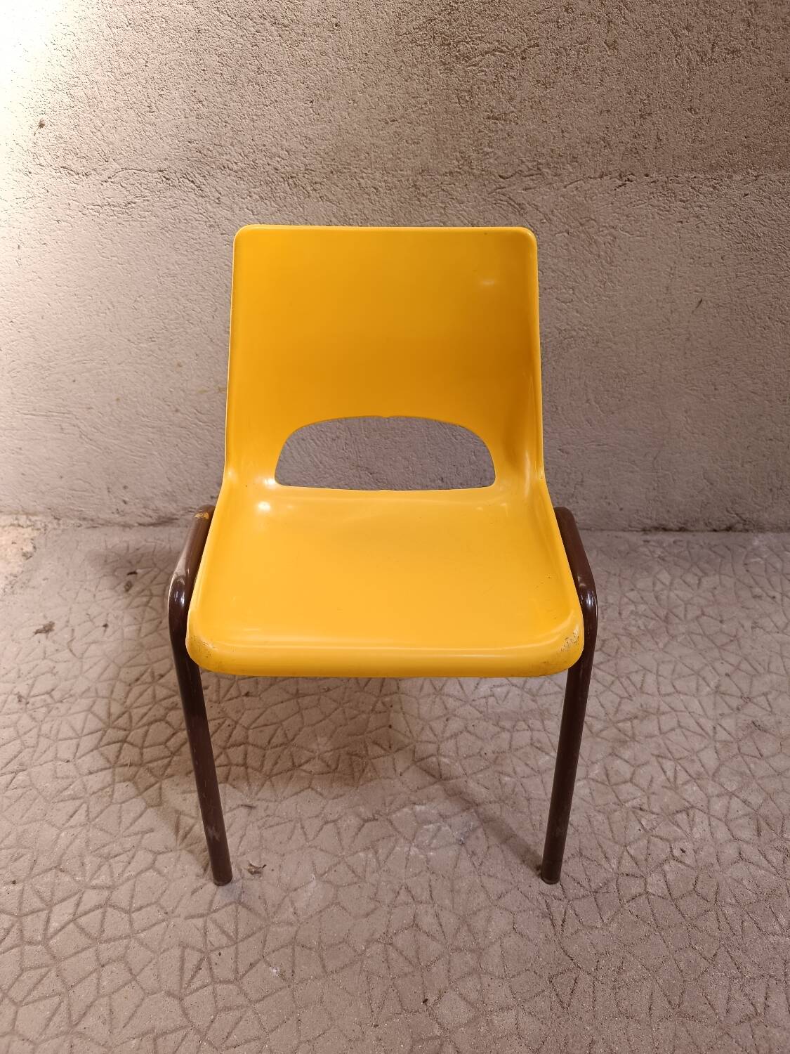 Vintage nursery school children's chair
