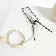 Very rare and beautiful Mid-Century Modern tripod Cocoon table lamp