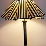 Empire style lamp. Original lampshade